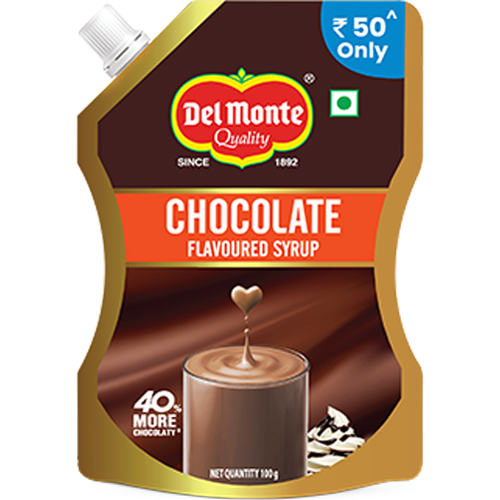 Del Monte Chocolate Flavored Syrup 100g Product